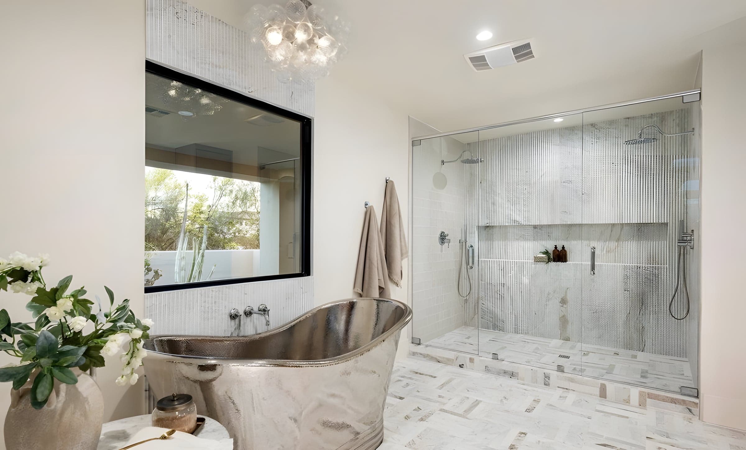 Silver Tub Master Bath