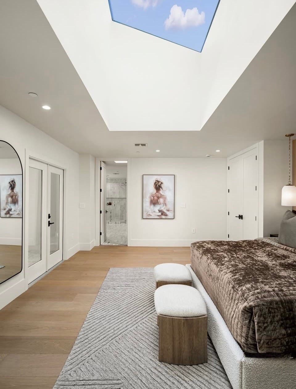 Primary Suite with Skylight